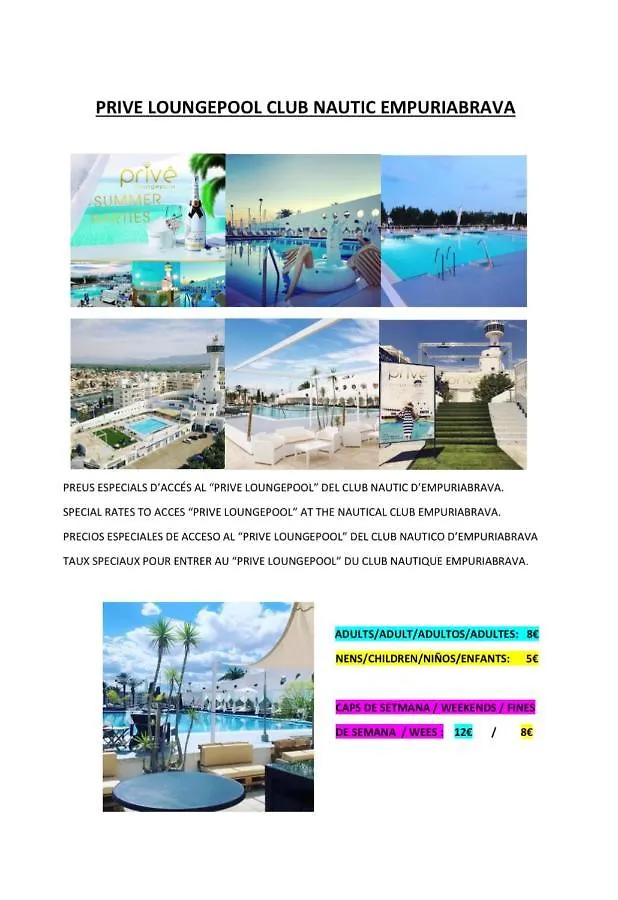 Apartment Empuria Beach D-Luxe Empuriabrava